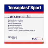 Tensoplast Sport 3 cm x 2,5 mètres : Bande élastique adhésive poreuse